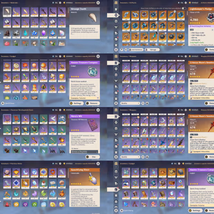 All Platform - EU - AR59 - 66 Charcter 19 5'Star - 7 Weapons 5'Star - Arlecchino + Kazuha - 2 BP Weapons - Code709 - Image 5