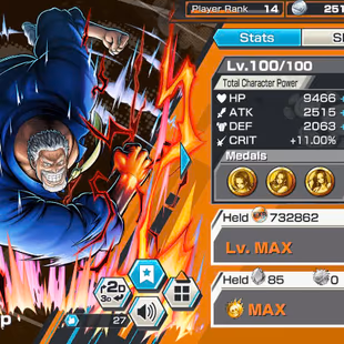 BR484-IOS+Android-Garp Full Boost+4 Ex(Shank v4+Akainu+Shank)+Good Medal+Kaku Max+Koby Max+Cracker Max+Shiryu v2+Sanji - Image 4