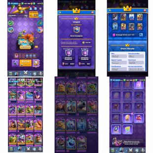 RAREST KT-15! XP-68! 118 MAX CARDS[79 ELITES]! EVO-25! 225 EMOTES INC ROYAL GEM! G.RANK-567!  CRL RANK-809! GT-828 - Image 3