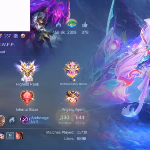 [IOS/ANDROID] CEL LVL 137 | 130 HEROES | 644 SKINS | LUXURY WORLD COLLECTOR | 7 LEGEND INC LAYLA GRANGER - 11 COLLECTOR - Image 8