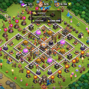 FULL MAX TOWNHALL 11 - HEROES 50/50/30/20 [] GOOD EQUIPMENTS [] INSTANT DELIVERY [] XP 106 [] iOS/Android - Image 2