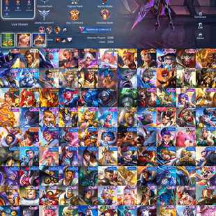 🍁Mobile legend🍁Alucard legend | Argus Star Wars | Alpha abyss | Gusion kof | Angela aspirants Hanabi soul vessels  - Image 1