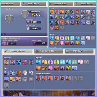 245||🔱LVL-180🔥 TH-15! EPIC EB 24L! SB|RS 23L! FB 20L! AF|LP 14L! HEROES-80|82|61|55|34| GREAT TROOPS! STRONG DEFENCES! - Image 2