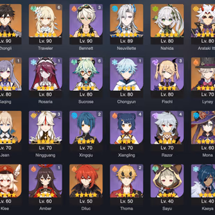  GENSHIN IMPACT💎55 AR | 46 CHARACTERS | 11 LEGENDARY | 1 LEGWEAPON | 2 CONSTELLATION | FULL ACCESS | 2 GIFTS  🎁 - Image 2