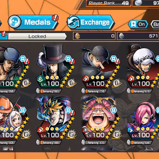 BR475-Hyber 32+4 Ex Max(Kuzan+Yamato Ace+Kid Law+Big Mom)+Good Medal+Support 158+Uta v2+Uta v3+Uta v1+Alber+Carrot+Brook - Image 6