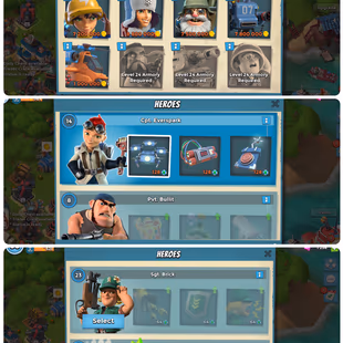 Premium Account-Level[66]-Vp[541]-Headquarter[23]-Gunboat 22[8x]-Heros[23-19-14-8]-Old Statue-Sculptor[8]-Troops Unlock - Image 2