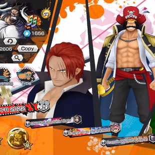 BR604-IOS+Android-Hyber 54+11 Ex(Gear 5+Shank v4+Roger Skin+Zoro Skin+White Beard+Roger v2+Kaido+Z)+Good Medal+Sup 164 - Image 2