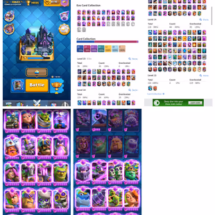 RAREST || KT 15 || EVO-30 || T. SKINS-35 || 122 CARDS MAX || EMOTES-235 || 14.5K TROPHY || 370K ELITE WILD CARD - Image 2