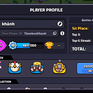 SQUAD BUSTERS -BEAUTIFUL VIP ACCOUNT |18 LVL | 49 LVL SQUAD JOURNEY | 18 SQUAD | 2 SQUAD 3 STARS .29 EMOJI | - Image 3