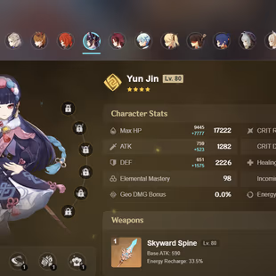 NA | AR 56  11 + 4 Leg | Kazuha C1 | Ayato | Ayaka | Itto | Eula | Albedo | Xiao | Tartaglia | Mona C1 | Qiqi C1 | Diluc - Image 4