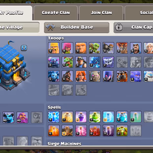 [ TH-12 MAX ] || 4 EPIC || S.BALL [14] - M.MIRROR [14] || MAX DEFENCES - WALLS || HEROS: 65-65-40-40 || FAST DELIVERY - Image 3