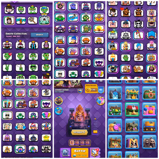 REAR LVL 66 || 9 YEAR OLD ACC || ROYAL GEMS REAR EMOT || 26 EVO || 64 ELITES || 114 CARD MAX || 135 BADGES || CHEAP ACC - Image 2