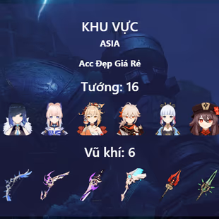 R308-ASIA-AR59-Arlecchino-Furina-Wanderer-Nahida-Yelan-Kokomi-Yoimiya-Kazuha-Ayaka-Hutao-Xiao-Qiqi-Keqing--Weapon: 6 - Image 3