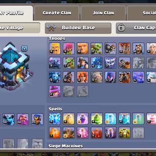 🌲[ TH-13 FULLY MAX - 6TH BUILDERS ]🌲E.BOOT [MAX] - 5X EPIC || MAX LIST: MAX DEFENCES - TROOPS - WALLS - HEROS - Image 4