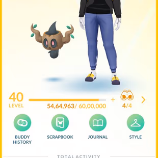 2016 OLD YEAR || LEVEL 40 []129 LEGENDARY | 36 SHINY | 9 SHINY LEGENDARY | INSTINCT TEAM | INSTANT AVAILABLE - Image 1