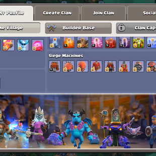 RARE [KOREA LOCAL] XP 244 | TH18 FULL MAX 5 HERO | 105-105-95-80-55 | FULL MAX WALL | FREE NAME CHANGE | WAR ARENA - Image 4