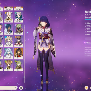 AR 52 || 36 CHARACTERS || NEUVILETTE KAZUHA HUTAO SIGNATURE  WEAPON  || HOYO AND GMAIL LOGIN || SAFE AND SECURED - Image 4