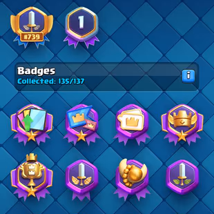 63 XP | 14K TROPHIES | 3500 MERGE | 40 ELITE | RANK 700 | 100 EMOTE | 20 EVO | 1700 LEGEND | INSTANT DELIVERY - Image 4