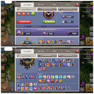 43 HERO SKINS | 266 XP | NEAR MAX TH 17 | 95-99-71-45 HEROES | 9 PET MAX | 3 EPIC EQUIPMENT | STACKED MEDAL MAGIC ITEMS - Image 3