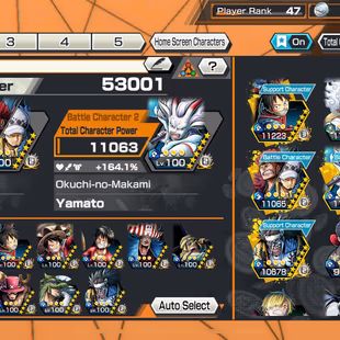 Hyber Boost 41-5 Ex Max(Gear 5-Yamato Ace-Kid Law-Yamato Hybrid-Kaido V3)-Support 164-Good Medal-Robin-Uta-Sanji-KC07 - Image 2