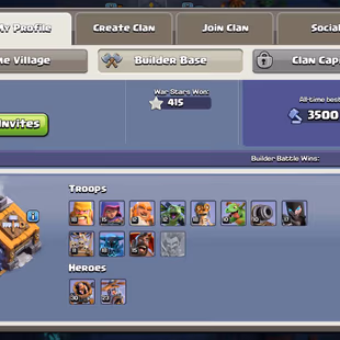 ❗[ PREMIUM TH-16 ]❗EB [23] | GG-SB [20] || HEROS: 70-88-45-52-32 || GOLDEN WALLS || STRONG DEF - TROOPS - Image 8