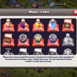 COC | 13 TH 💎 151 LVL | 2601 TROPHIES | 421 GEMS | 6 HERO SKINS | MAGIC ITEMS |  RENAME | FULL ACCESS | GIFT 🎁 - Image 4