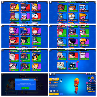 35 Brawler||12k Trophy||AMBER Brawler Available||Max brawler 1||Skin 10||67 Gem's||Name change 60 Gem's|| - Image 3