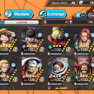 BR553-IOS+Android-Hyber 34+8 Ex Max(Snake+Lucci+Gear 5+Akainu+Roger+Zoro+Shank+Luffy)+Vip Medal+Many Bounty Festival Max - Image 2