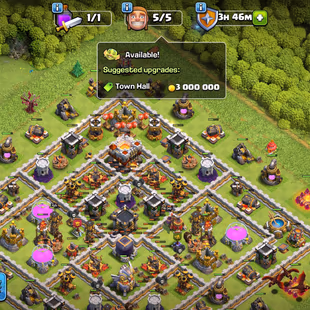 [ TH-11 FULLY MAX ] || S.BALL - FIREBALL - NEW EPIC EQUIPMENT || HEROS: 50-50-30-20 [MAX] || MAX DEFENCES - TROOPS - Image 1