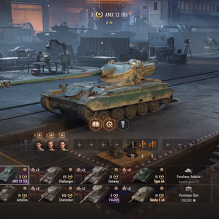 [Full access] [FV4005 - AMX 13 105] [VIII-IX LVL - 4] [Prem - 4] - Image 1
