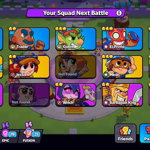 [CHEAP SQUAD BUSTERS] 21 EXP [] 62 LVL SQUAD [] 9-3 STAR [] 11-2 STAR [] 21 SQUAD [] 34 EMOJI [] INSTANT DELIVERY - Image 1