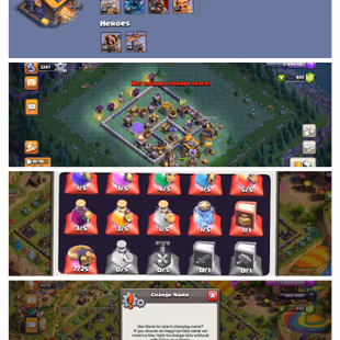 [TH16 MAX] 242 XP|| HEROES [BK60 AQ90 GW46 RC40] 6 Builders|9 Pets 7 Fire Lvl Siege Machines|| Golden wall (CO 89) - Image 3