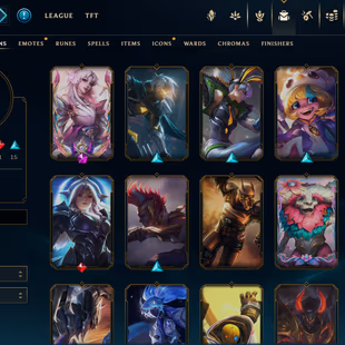 LoL Account with Rare Skins  MENA Region (EU Nordic Listed for Site Support - Image 1