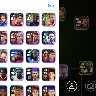 3291+ Team I MSN(Prime)I CR7 107 I Bale 107 I Rijkaard 107 I Cruyff 106 I Van Dijk 105 I Maldini 105 I Thuram 105 I Pele - Image 6