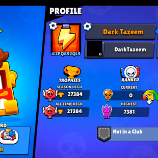 BS+CR BOTH IN ONE GMAIL ||  27K+ TROPHY - 7 HYPER -7 MAX -- 14 MAX || 71 BRAWLER - 117 SKIN || CR 6K TROPHY - 1 EVO-SAFE - Image 6