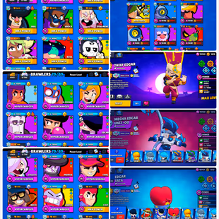 41K TROPHY || 130 SKINS! EDGAR EXCLUSIVE SKIN! 11 HYPER 8 MAX TOTAL 19 MAX! 79 BR! EDGAR TATA-MECHA-DOCTOR-THIEF EDGAR - Image 3