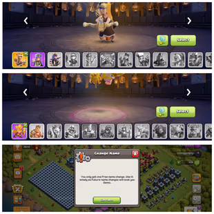 Th13 Full Max | 6 Epic Full Max | 10 Epic Equipment | Hero 75-75-50-50-25 | Name Change Free | Best King Queen Skin - Image 5
