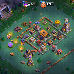 |! TH13 [FULLY MAX] |! 5X HERO MAX |! EQUIPMENT [FA AF MAX] |! 155 MEDAL |! 787 WAR STAR |! BH-7 - Image 6