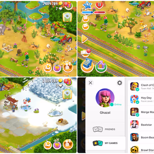 Incredible Farm-Level[141]-Town Animal[27x]-90perceLand Open-Fish area Max-Barn Storage[5500]-Silo Storage[4150]-2m Coin - Image 2