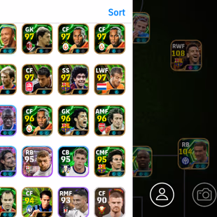 3280+ Team I Messi 108 I Neyamr 107 I Forlan 106 I Ronaldinho 107 I Casilas 106 I Rio 106 I Thuram 107 I Kaka 105 I Isak - Image 4