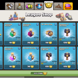 💎 [22.000 GEMS] 💎 RARE | TH13 | CWL MEDALS 523 | DECENT BASE | CHEAP OFFER - Image 3