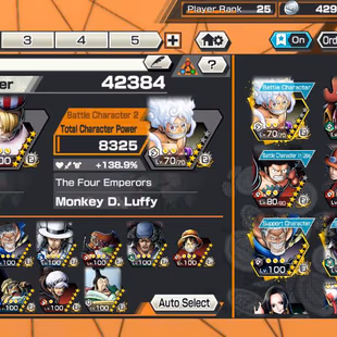 BR593-IOS+Android-Garp Full Boost+7 Ex Meta(Gear 5 v2+Kuzan+Lucci+Snake+Yamato Ace+Roger)+Good Medal+Support 138+Luffy - Image 3