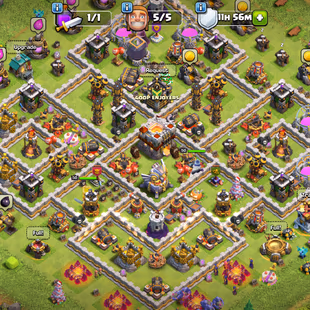 |! FULLY MAX TH11 |! NOTHING LEFT !| WAR STAR-400 !| EQUIPMENT FB !| CWL MEDAL-272 !| NC 500 - Image 1