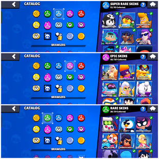 [ RARE STACKED ACC ] BS 50K TROPHIES | 39 MAX AND 19 HYPER | PREMIUM 140 SKINS | 82 BRAWLERS | 57 GEMS | DELIVERY - Image 6