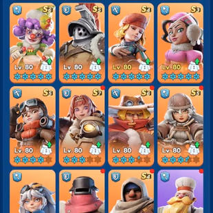 State 665 - VIP 9 - 436M - GOOD PET - 3 House skins -  3 Avatar Frame -  T10 Troop - Furnace 9  - ( Max 8 Hero: Gatot , - Image 2