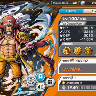 BR454-IOS+Android-5 Ex(Roger Max+Akainu Max+Shank v3 Max+Yamato Max+Shank v2)+Good Medal+Nice Items+Egghead Zoro+Sanji - Image 8