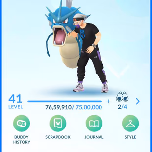 HIGH ACCOUNT LEVEL 41  SHINY BLUE HAT PIKACHU | 109 SHINY | 29 LEGENDARY | 407 POKEMON | LEGENDARY HUNDO - Image 1