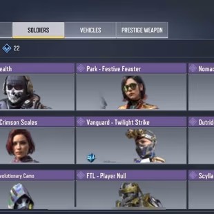 iOS Android - Level 300 - Rank Grand master - 11 Legendary Skin - 9 Gun - 2 Vehicles - 83 Epic Soldier - 192 Epic Gun - - Image 2