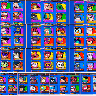 🔥SUPER-PREMIUM🔥104 TOP SKINS | 43400 TROPHY | 54 BRAWLERS MAX (11 HYPER) | STAR SHELLY x ROYAL AGENT COLT | CHECK POST - Image 5