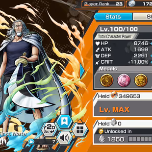 BR227-3 Ex Meta(Roger V2+Yamato Ace+White Beard)+Rayleigh Max+Support 133%+Good Medal+Jabra+Egghead Zoro+Sanji+Robin - Image 5